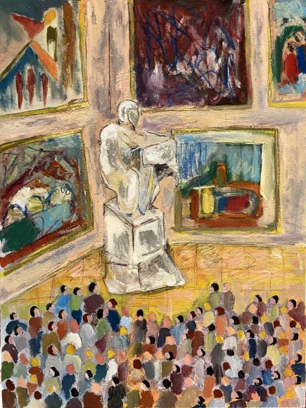 Una nuova scultura al museo 
